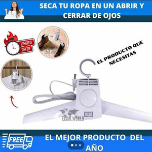 SECADOR PORTATIL DE PRENDAS Y CALZADOS| ENVIO GRATIS