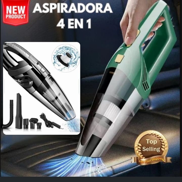 ASPIRADORA PORTATIL 4 EN 1| ENVÍO GRATIS