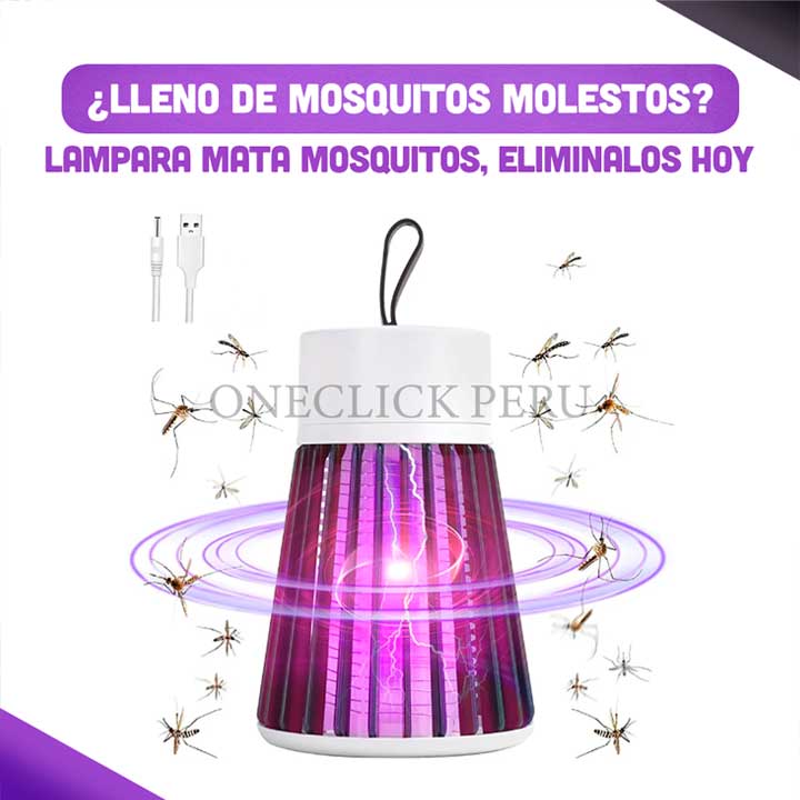 LÁMPARA ELÉCTRICA MATA MOSQUITO | ENVIO GRATIS