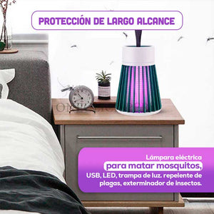 LÁMPARA ELÉCTRICA MATA MOSQUITO | ENVIO GRATIS