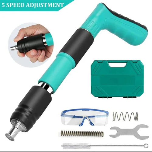 PISTOLA DE ALTO IMPACTO + 40 CLAVOS FULMINANTES|ENVÍO GRATIS