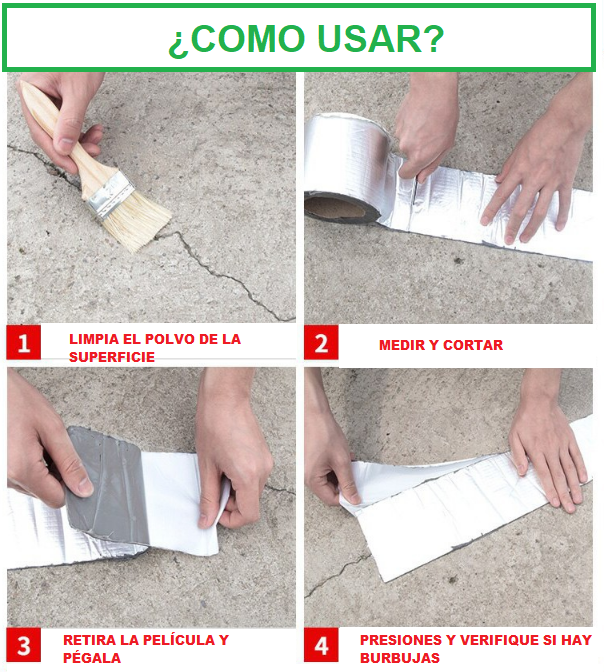 REPARADOR ADHESIVO IMPERMEABLE | ENVÍO GRATIS