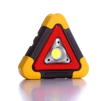 TRIANGULO DE EMERGENCIA LED Recargable Solar portátil